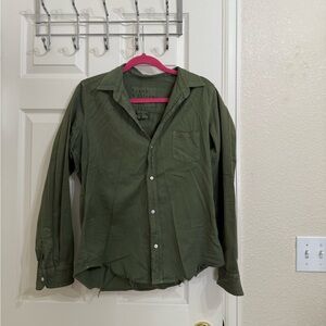 Frank & Eileen Olive Button Down Shirt